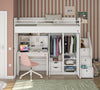 Varia White Small Study Desk