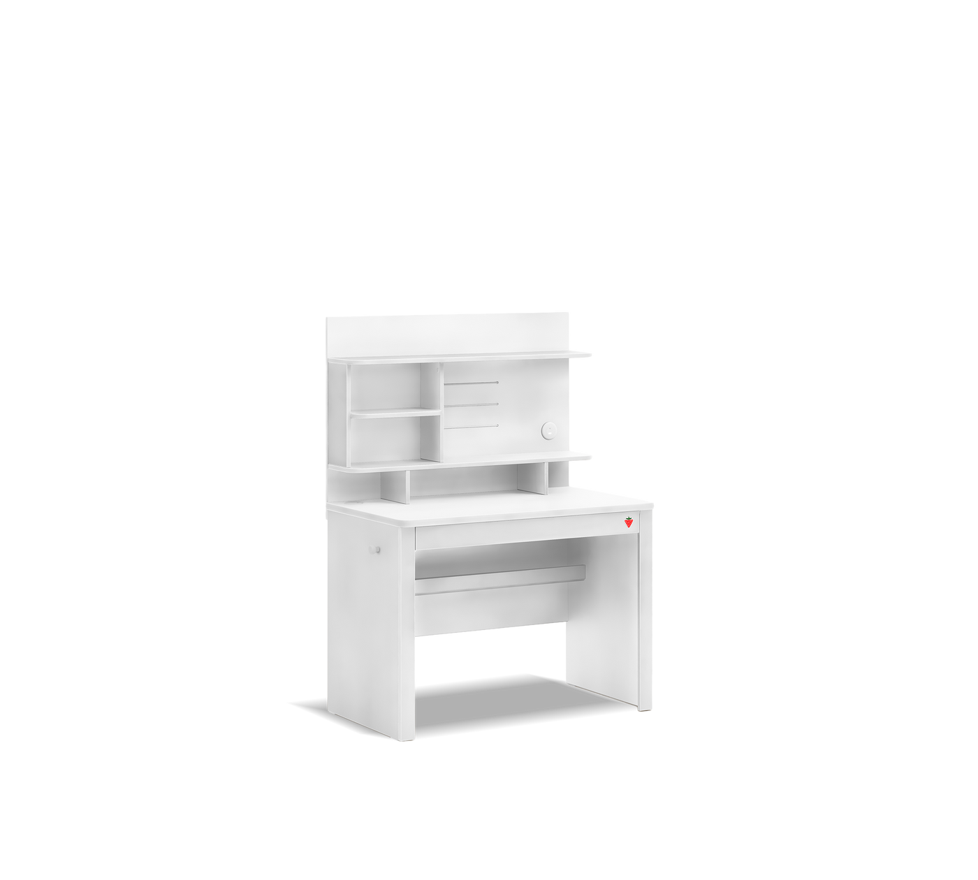 Varia White Small Study Desk (With Small Study Unit)