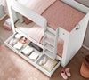 Varia White Pull-out Bed