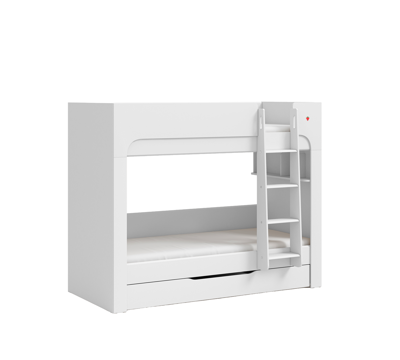 Varia White Small Bunk Bed (90x200 cm)