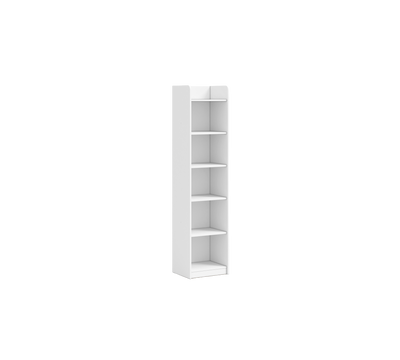 Varia White Bookcase Without Door