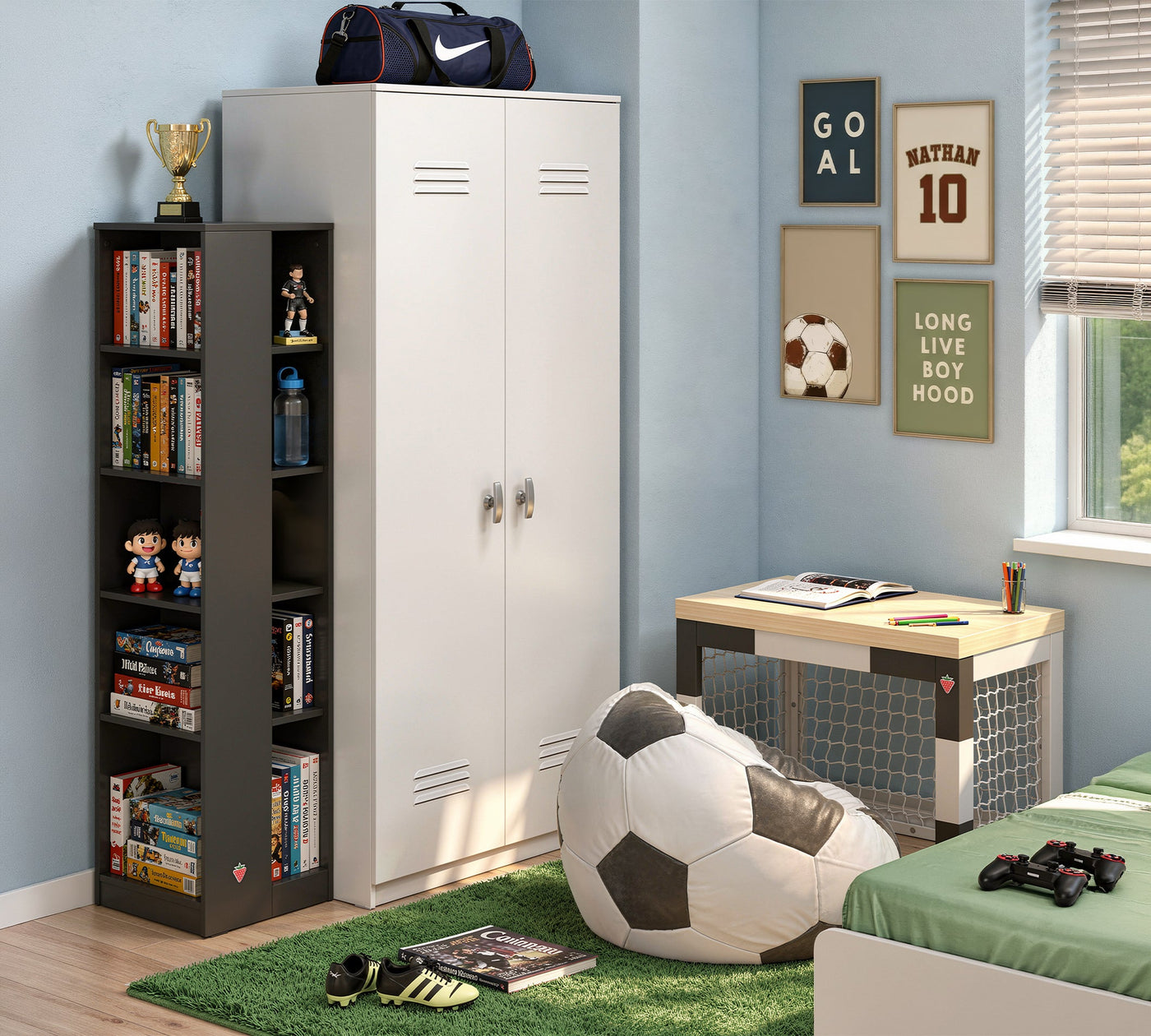 Locker Wardrobe-White | Cilek World