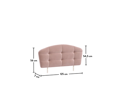 Elegance Upholstered Headboard (100 cm)