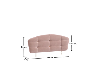 Elegance Upholstered Headboard (120 cm)