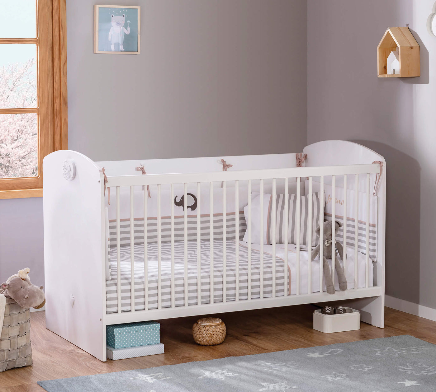Baby Cotton Bed (70x140 cm)