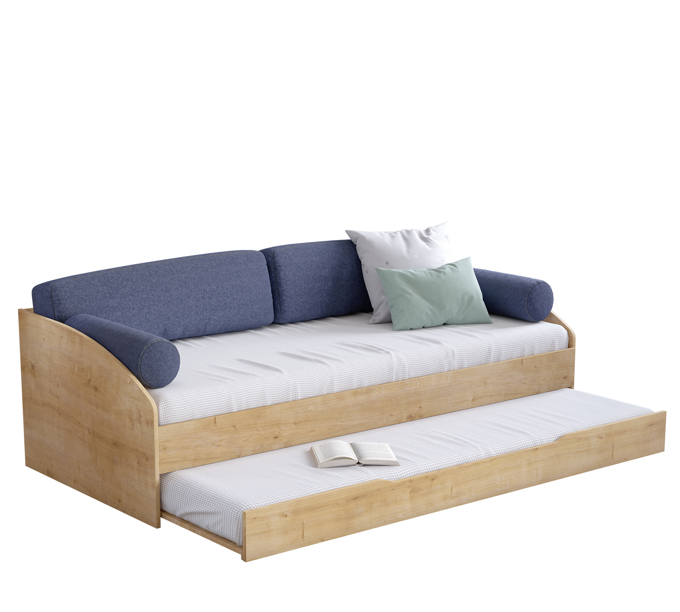 Mocha Daybed Pull-out Bed (90x200 cm)