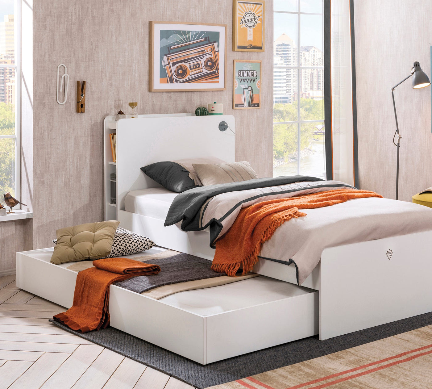 White Bed (120x200 cm)