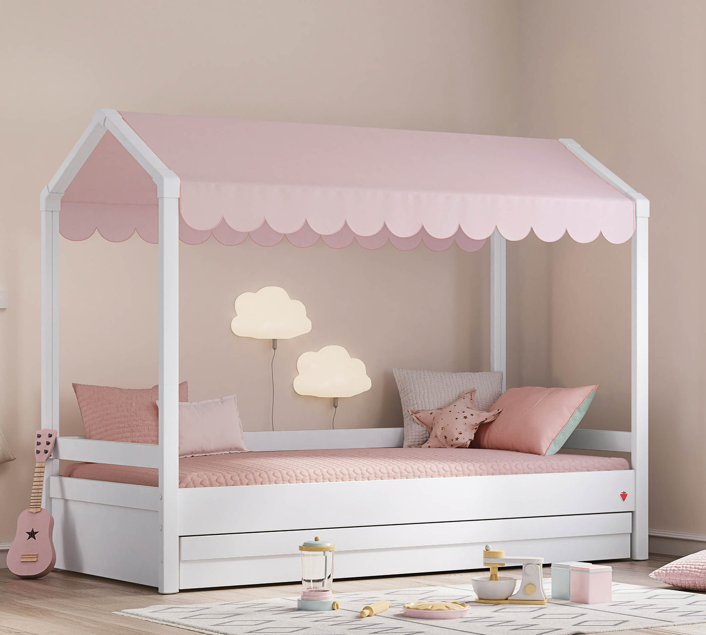 Mini Baby Bed (50×100 Cm) White – Cilek