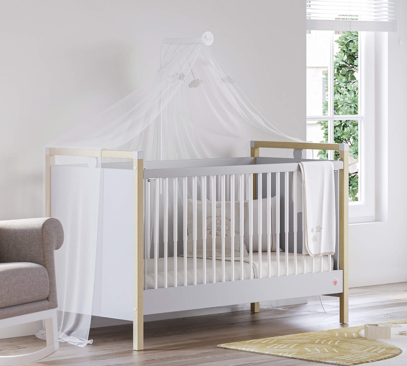 Mino Baby Bed (70x140 cm)