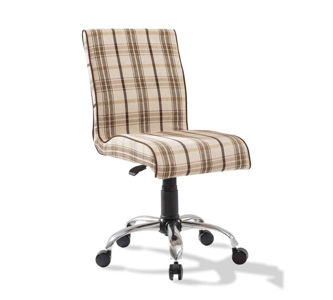 Plaid desk chair sale